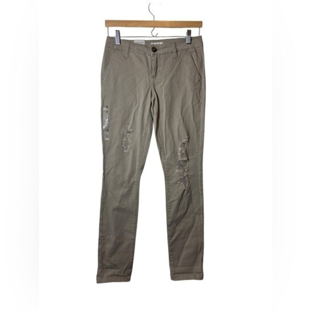 NEW BKE Casuals Khaki Pants Mollie Skinny 24R 24 R
